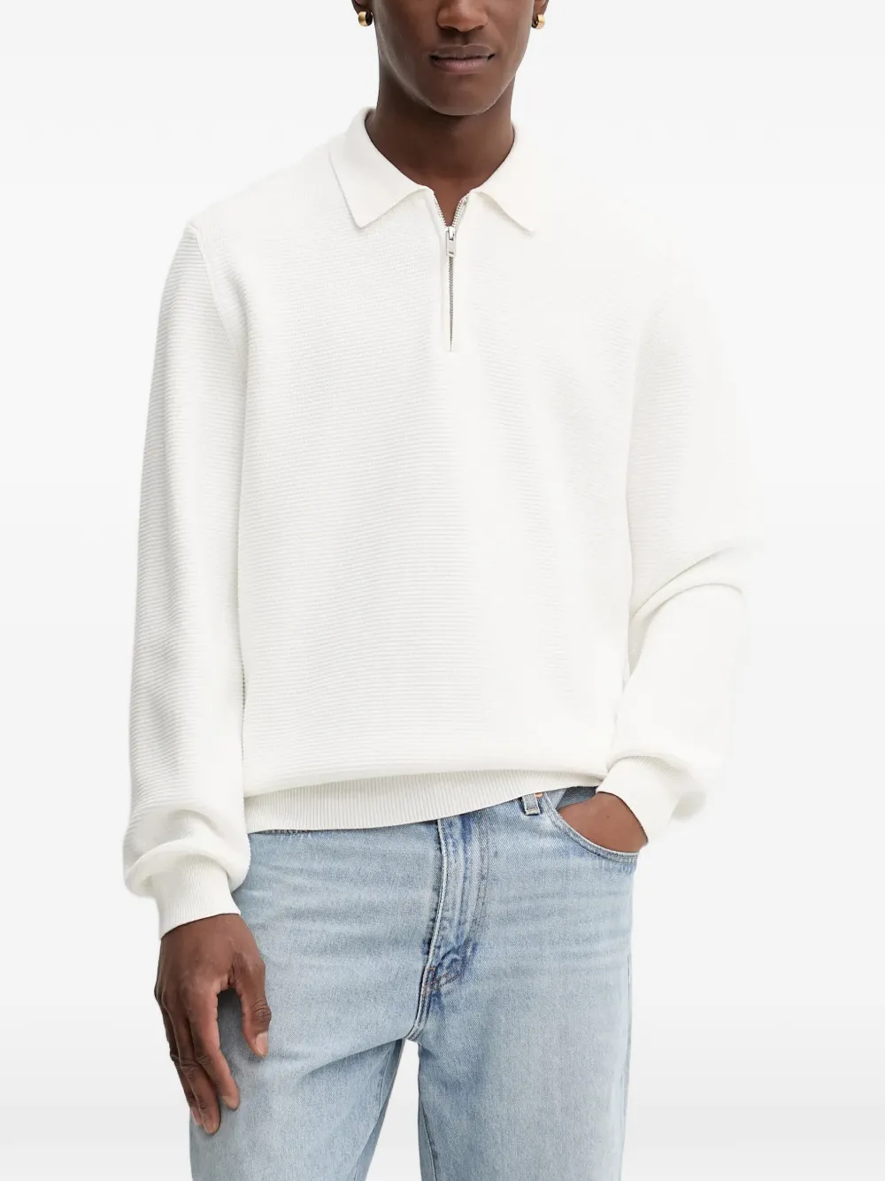 HUGO jersey de algodón | blanco | Image 1