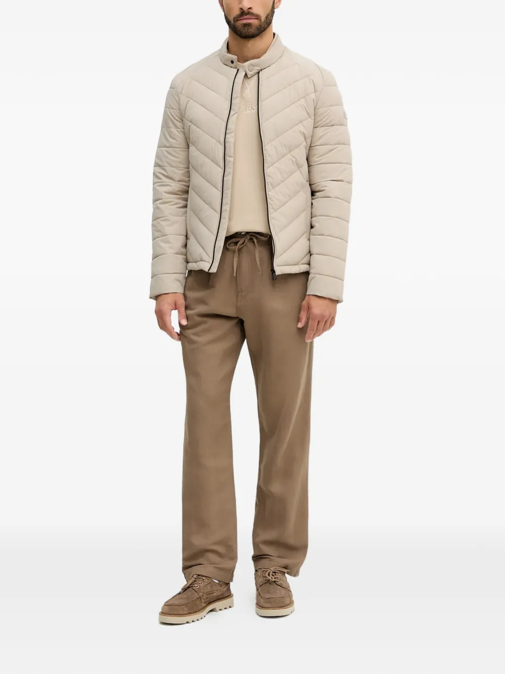 GUESS USA drawstring pocketed trousers | Regular-Fit & Straight Leg Pants | Image 2