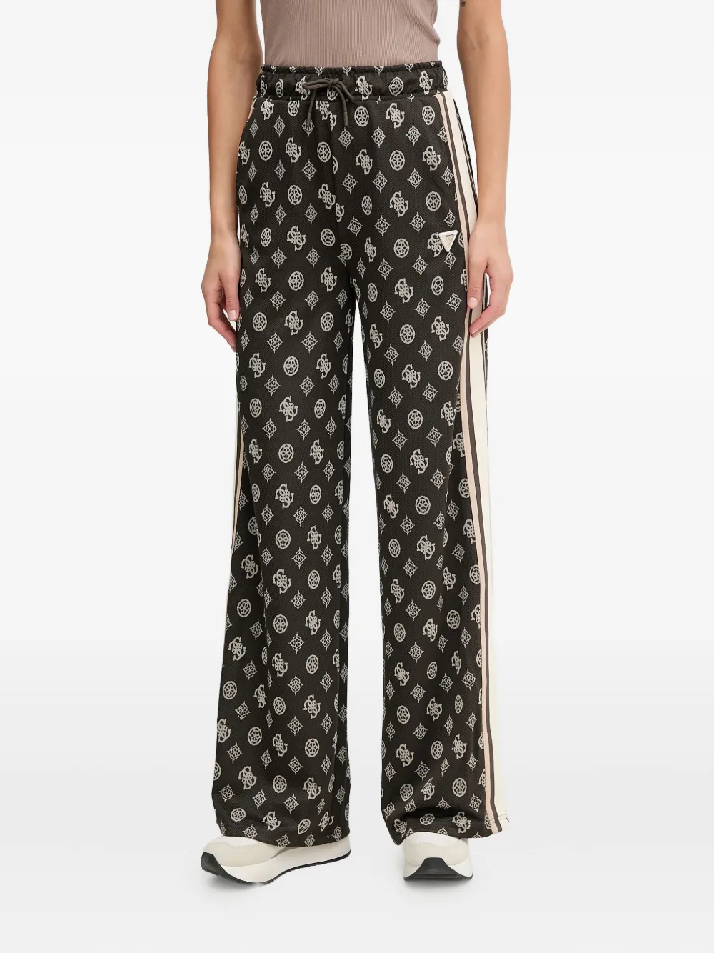 GUESS USA drawstring-fastening trackpants | Black | Image 1