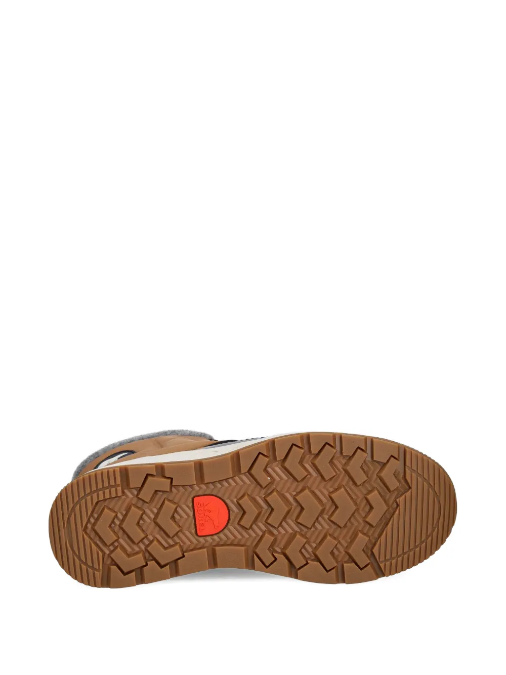 SOREL Whitney laarzen met vlakken en veters Beige