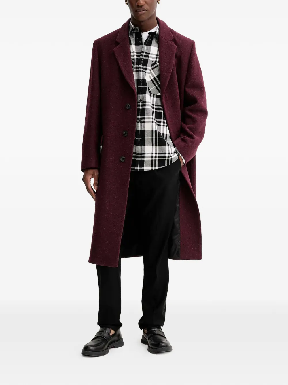 HUGO single-breasted coat | Single Breasted Coats | Image 2