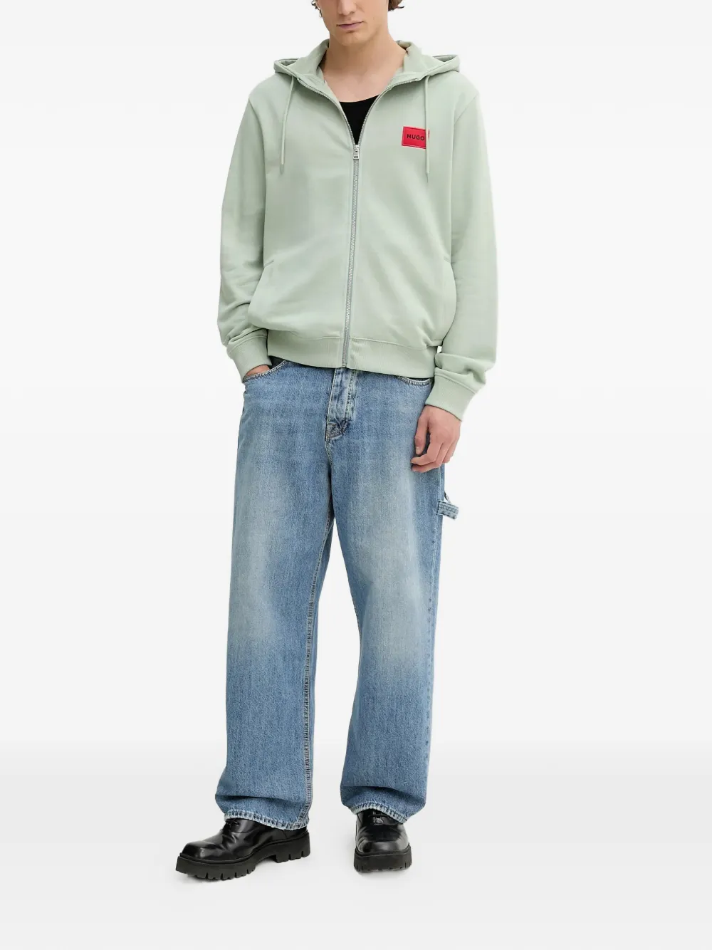 HUGO zip-fastening hoodie | Hoodies | Image 2