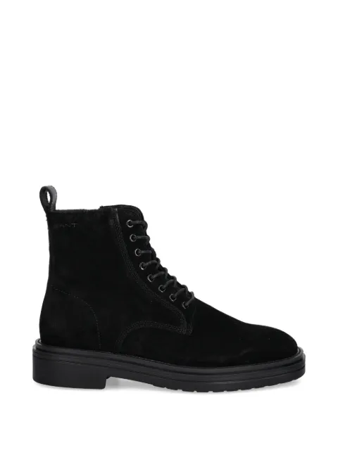 Gant Boggar  lace-up zip boots