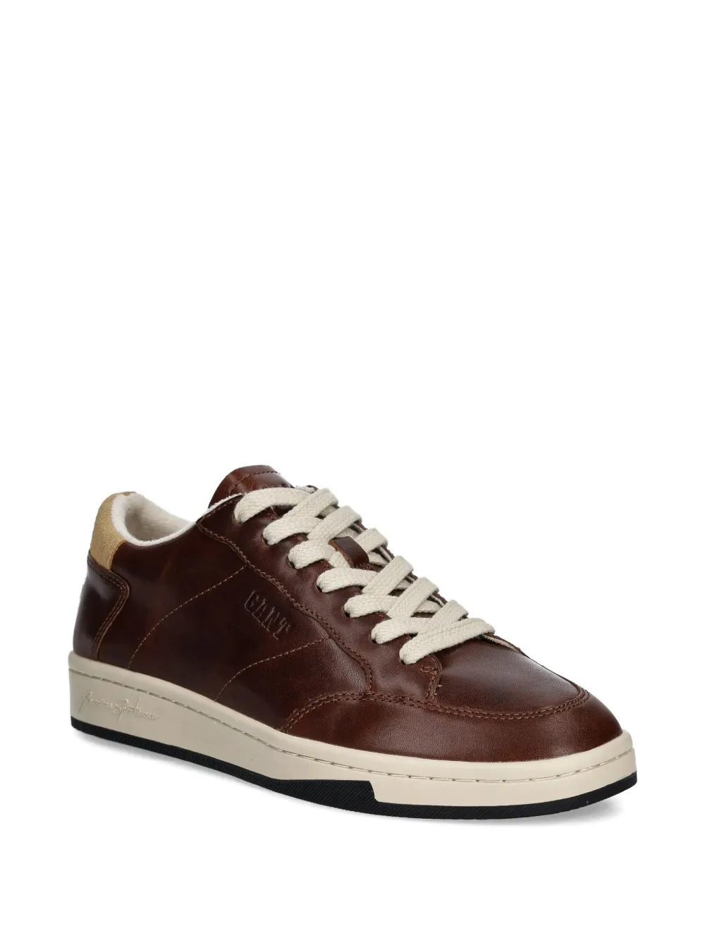 Gant Prepus sneakers met geborduurd logo Bruin