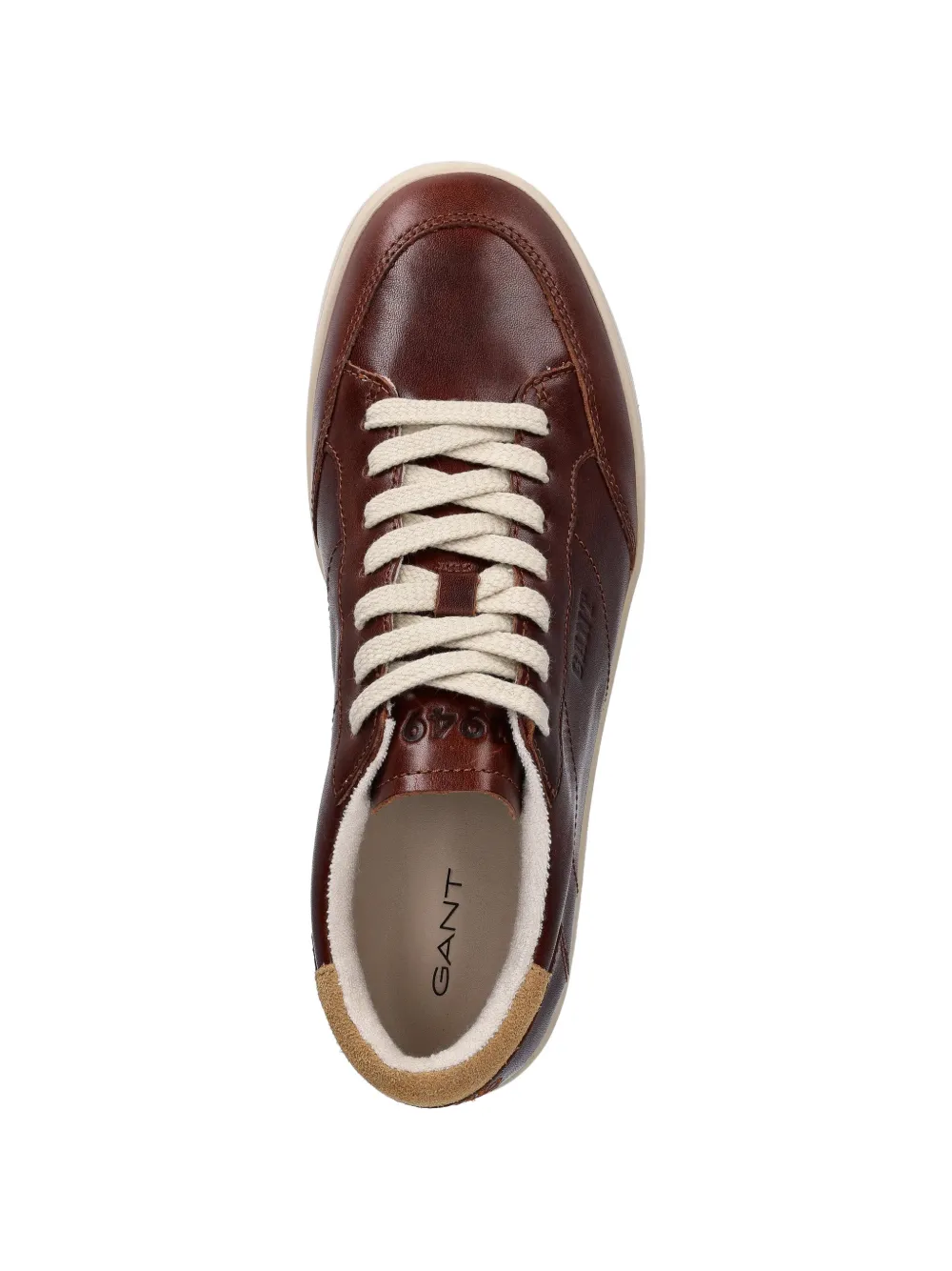 Gant Prepus sneakers met geborduurd logo Bruin
