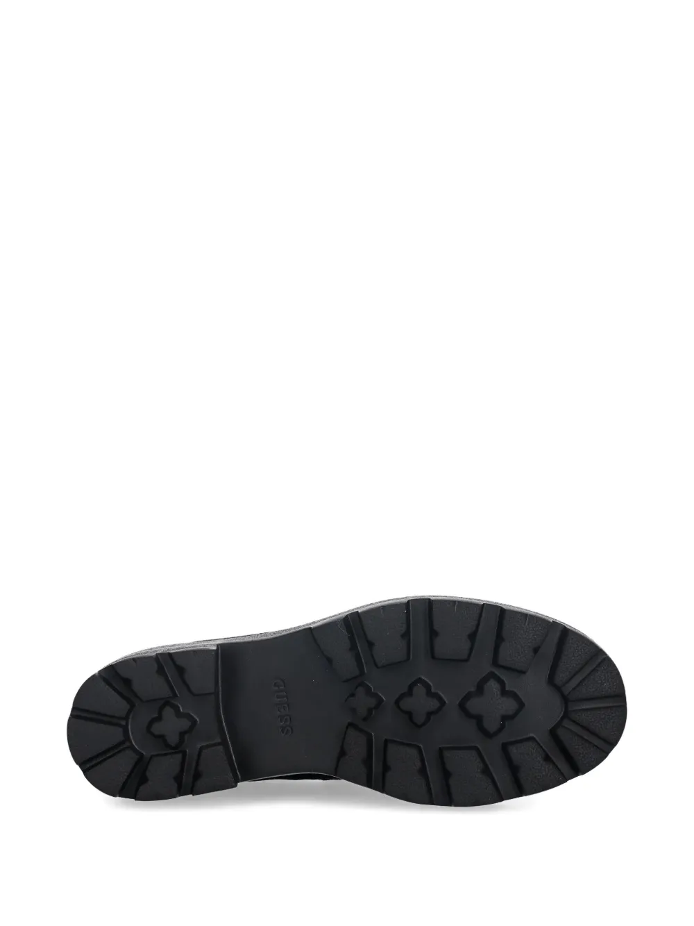 Guess Usa Logo Loafers In Black