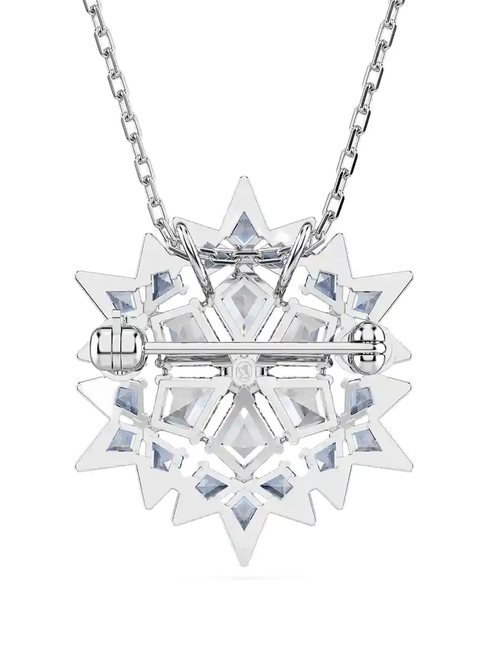 Swarovski Magic Star-pendant Necklace In Silver