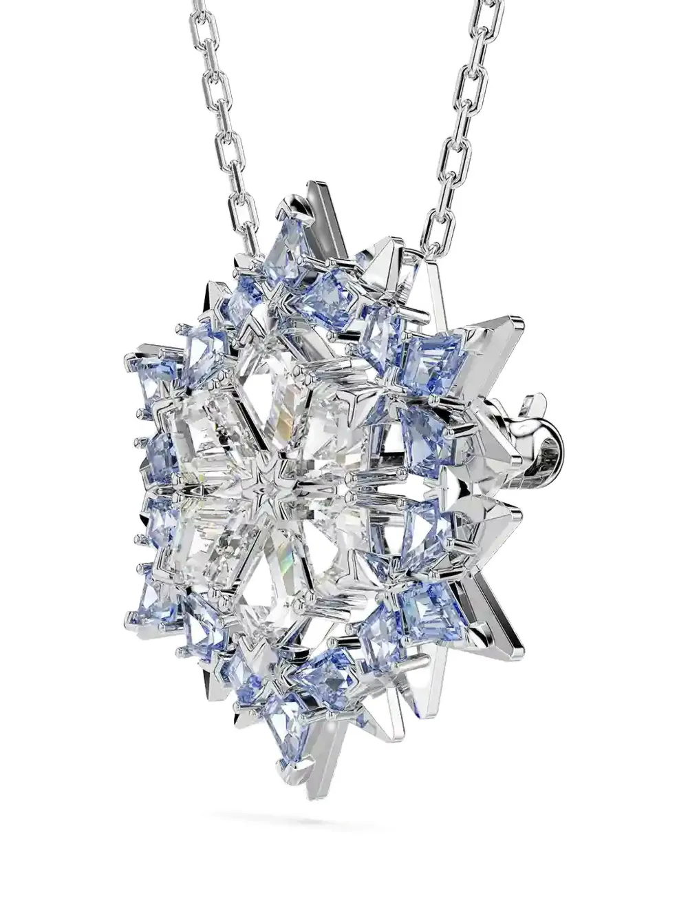 Swarovski Magic Star-pendant Necklace In Silver