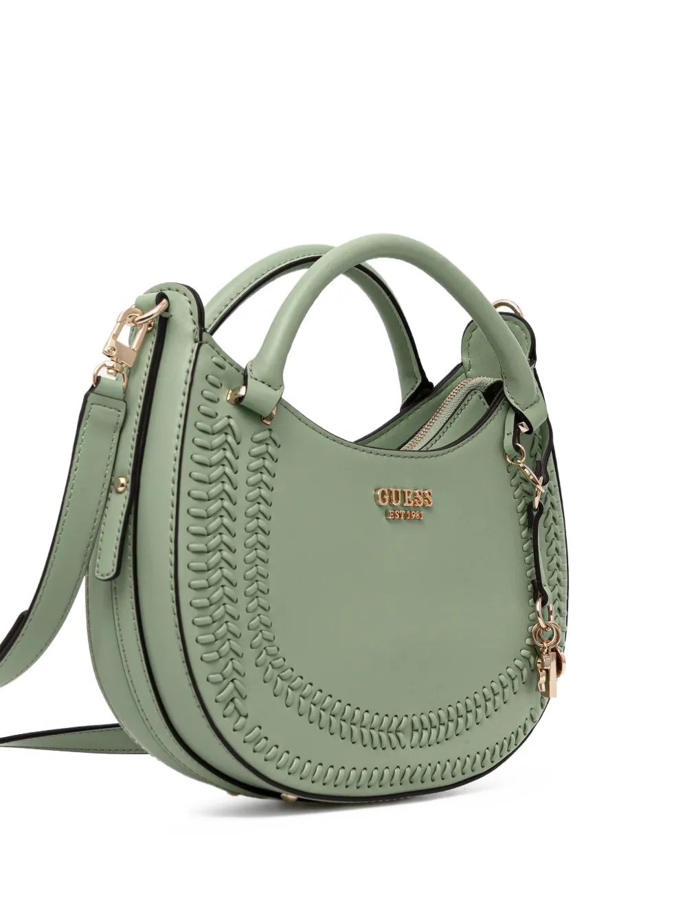 Braided-Detail Crossbody Bag