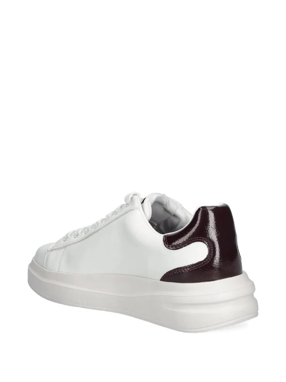 Guess Usa Elbina Lace-up Sneakers In White
