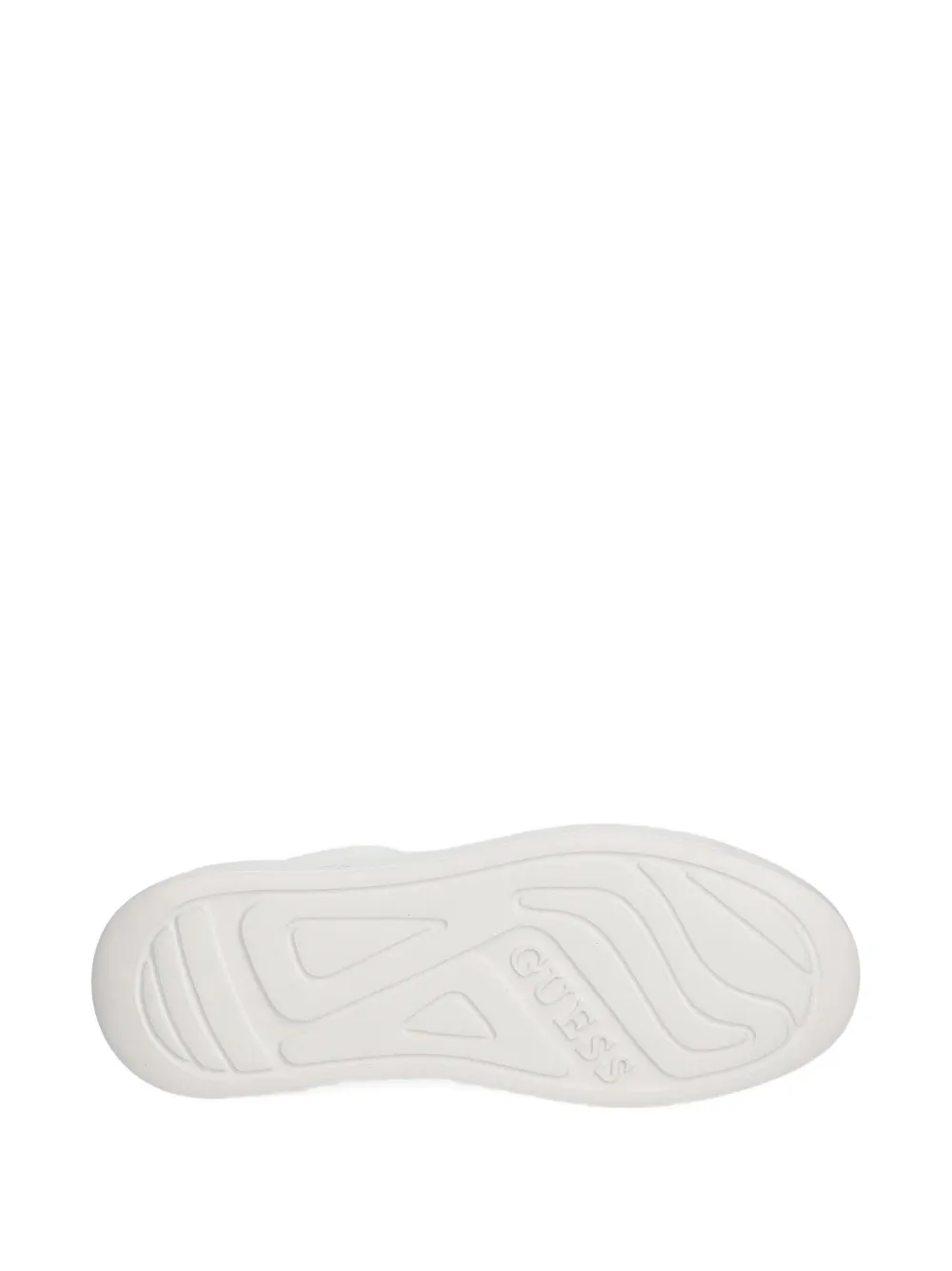 Guess Usa Elbina Lace-up Sneakers In White