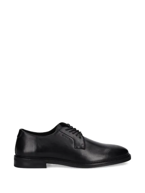 Gant embossed-logo lace-up oxford shoes