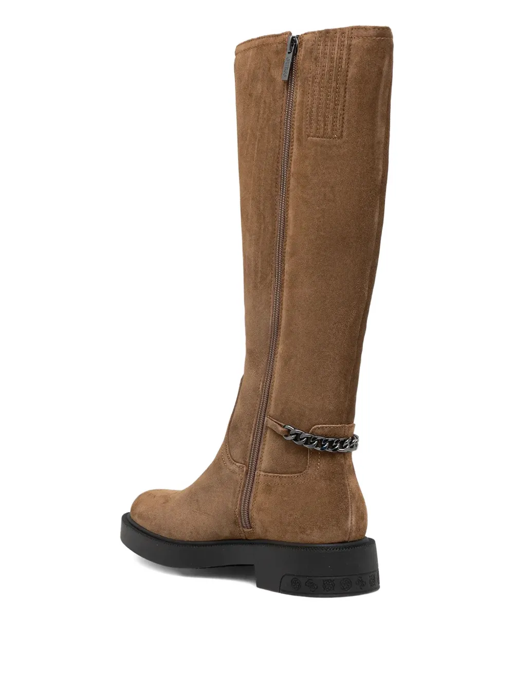 GUESS USA 35mm Fyonal chain-detail boots Bruin