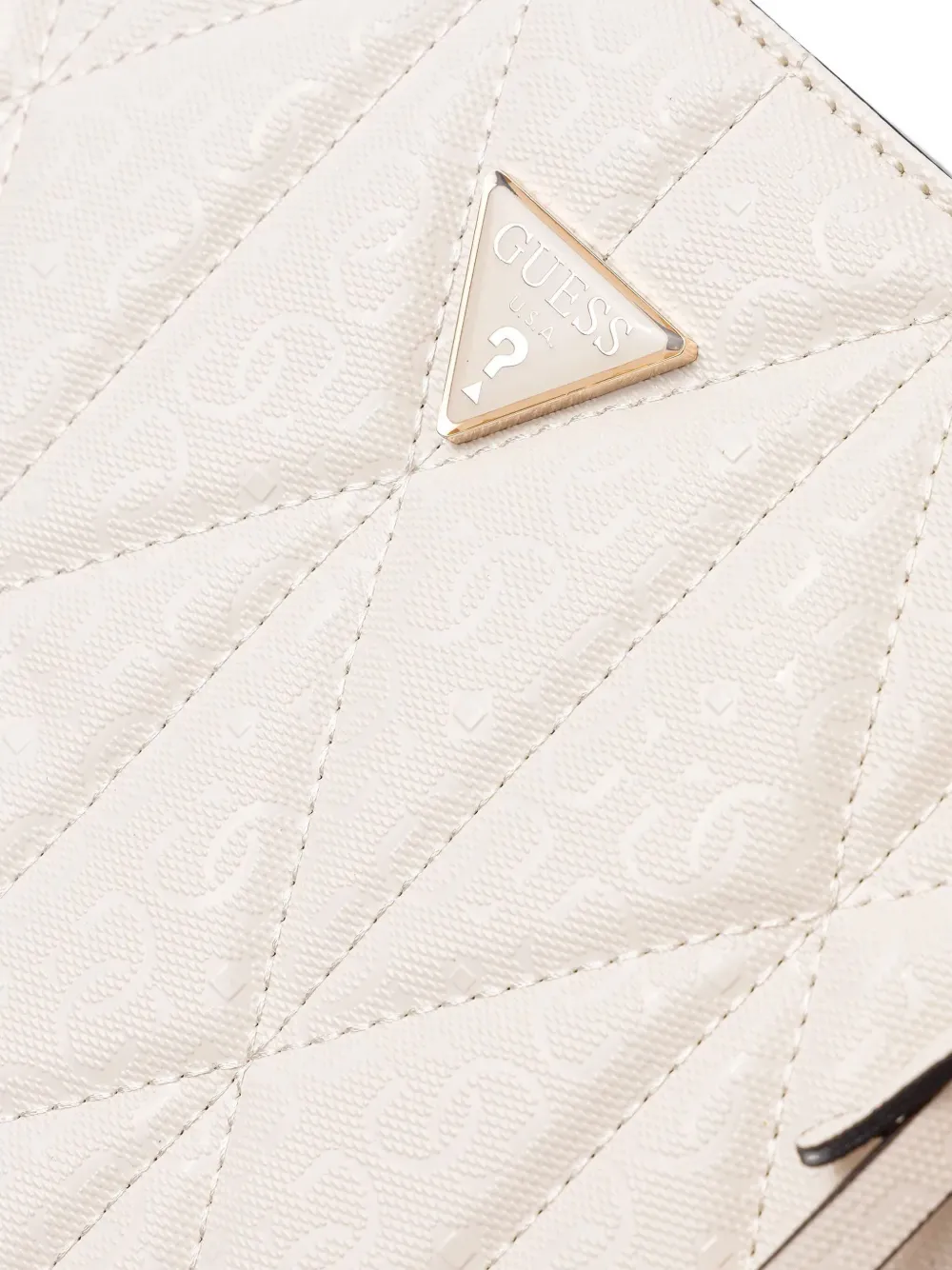 GUESS USA Gewatteerde shopper Beige