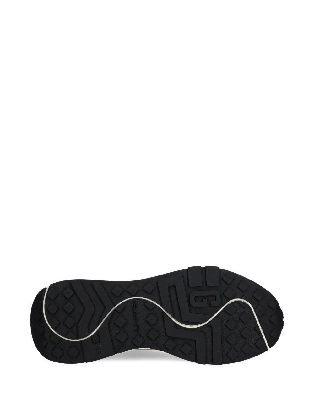 Gant Sneakers met suède vlakken Geel