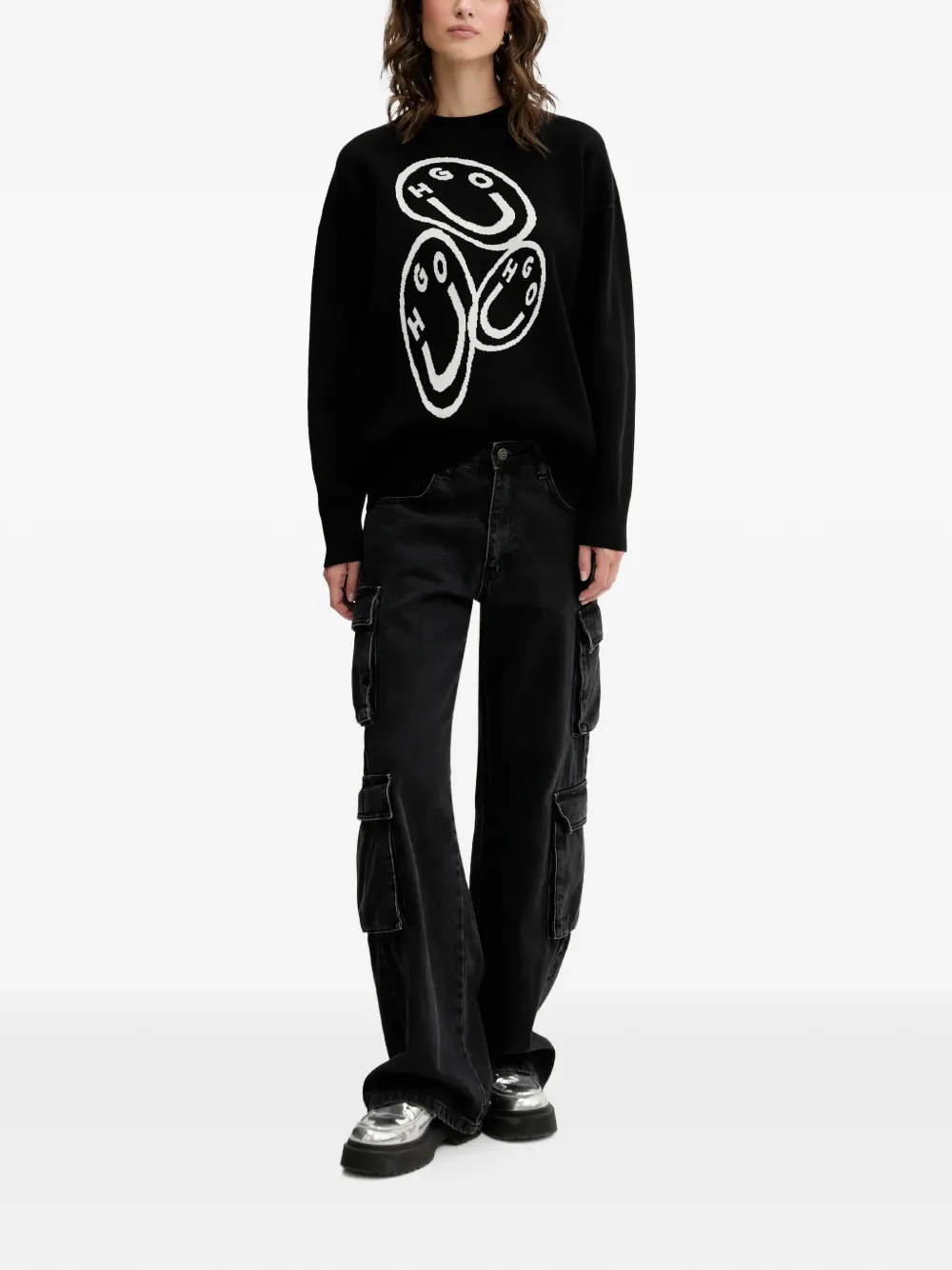 HUGO suéter con cuello redondo | Suéteres | Image 2