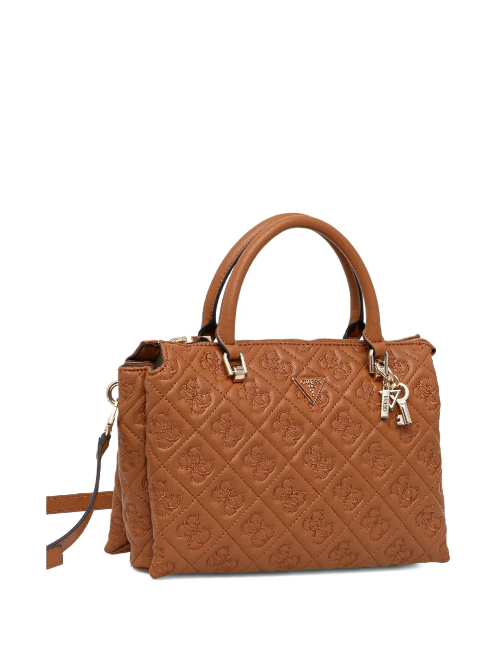 GUESS USA Adelasia quilted tote bag - Bruin