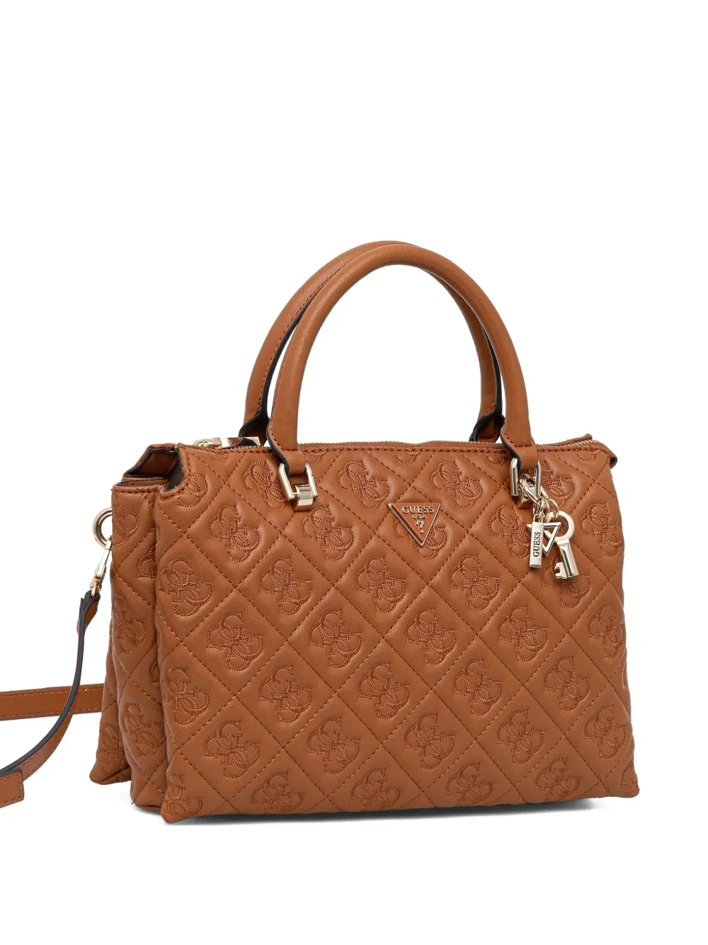 GUESS USA Adelasia gewatteerde shopper Bruin