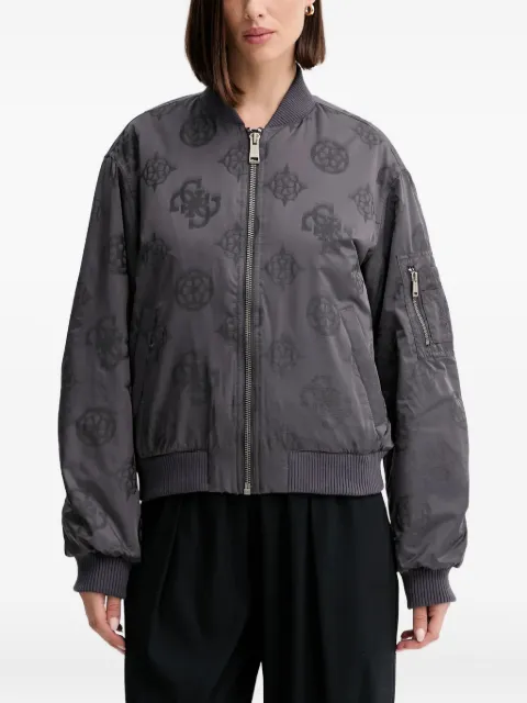 GUESS USA patterned bomber jacket