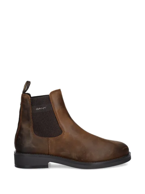 Gant logo-print chelsea boots