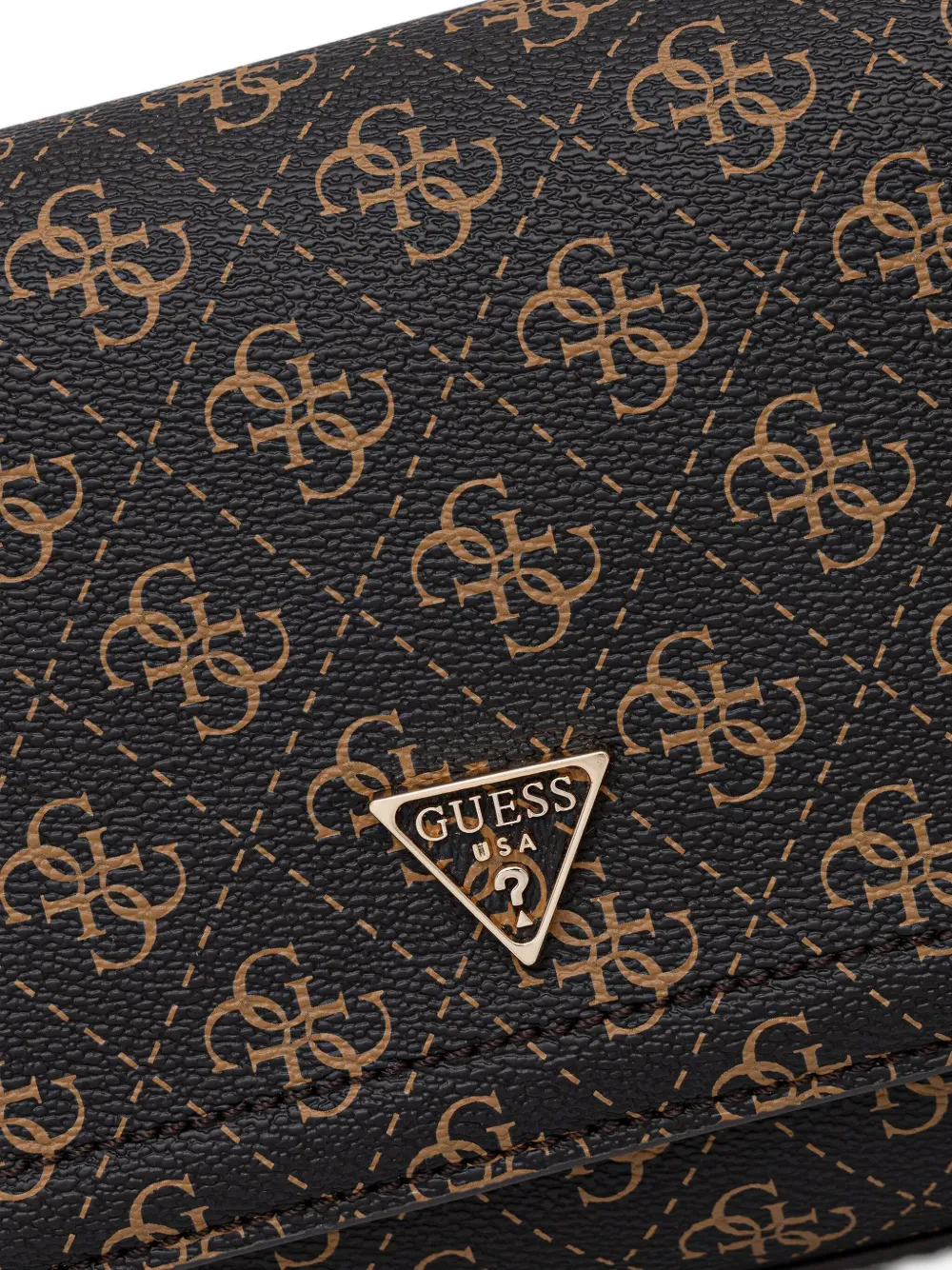 Guess Usa Noelle 4g Cross Body Bag In Brown