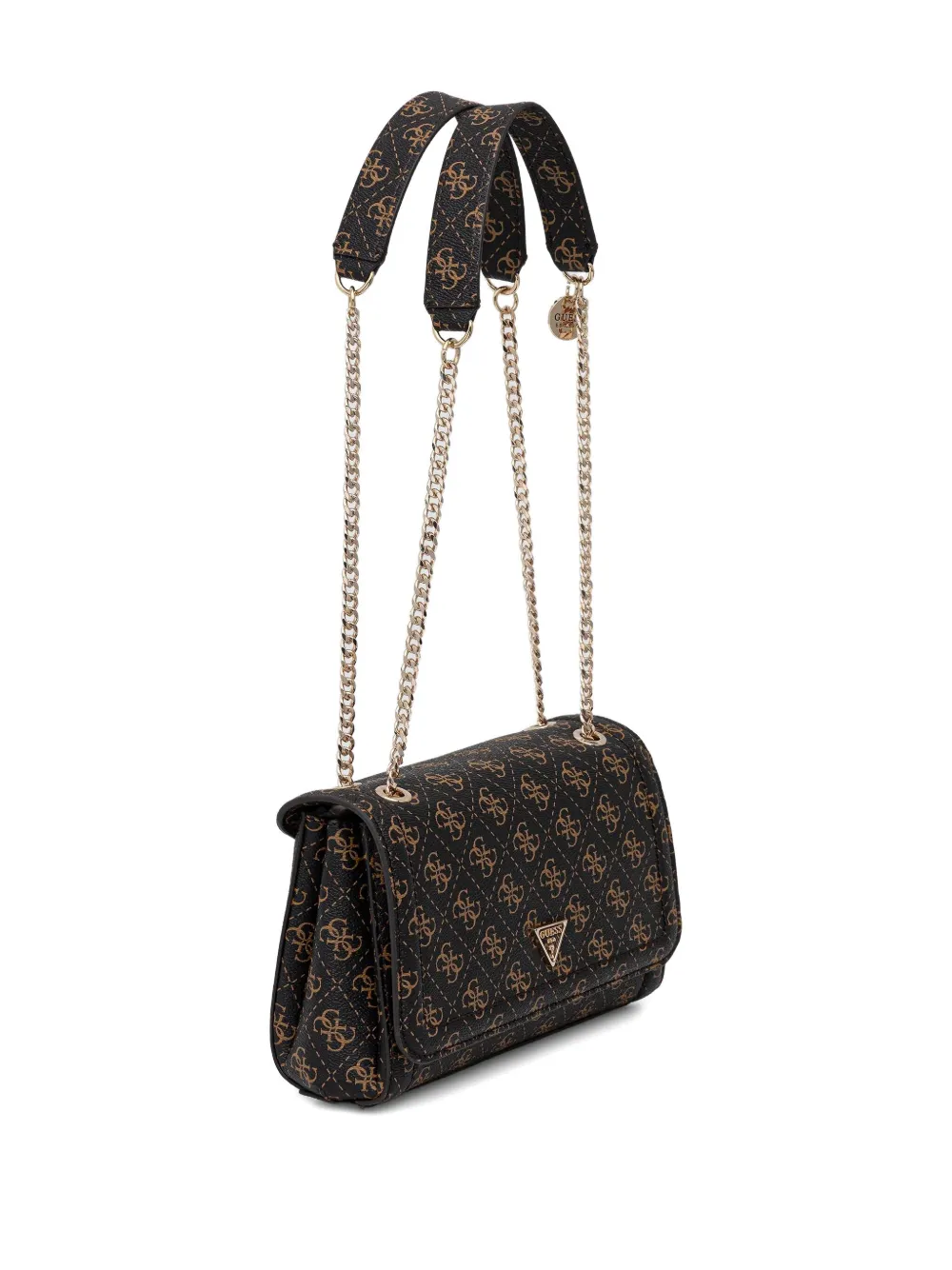 Guess Usa Noelle 4g Cross Body Bag In Brown
