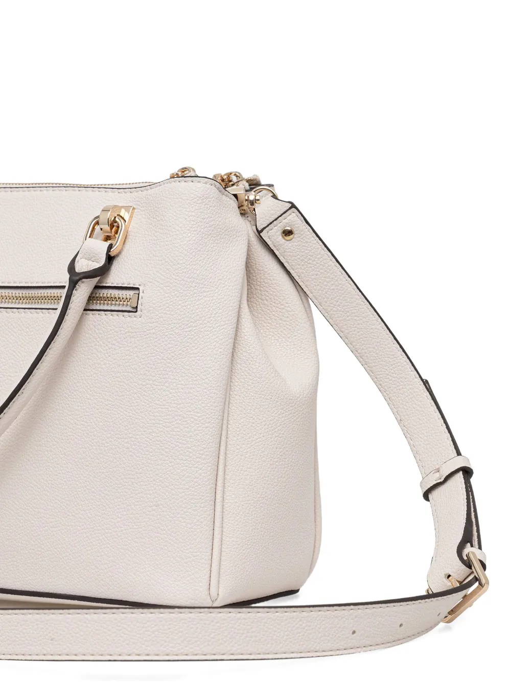 GUESS USA Crossbodytas met logopatch en bedel Wit