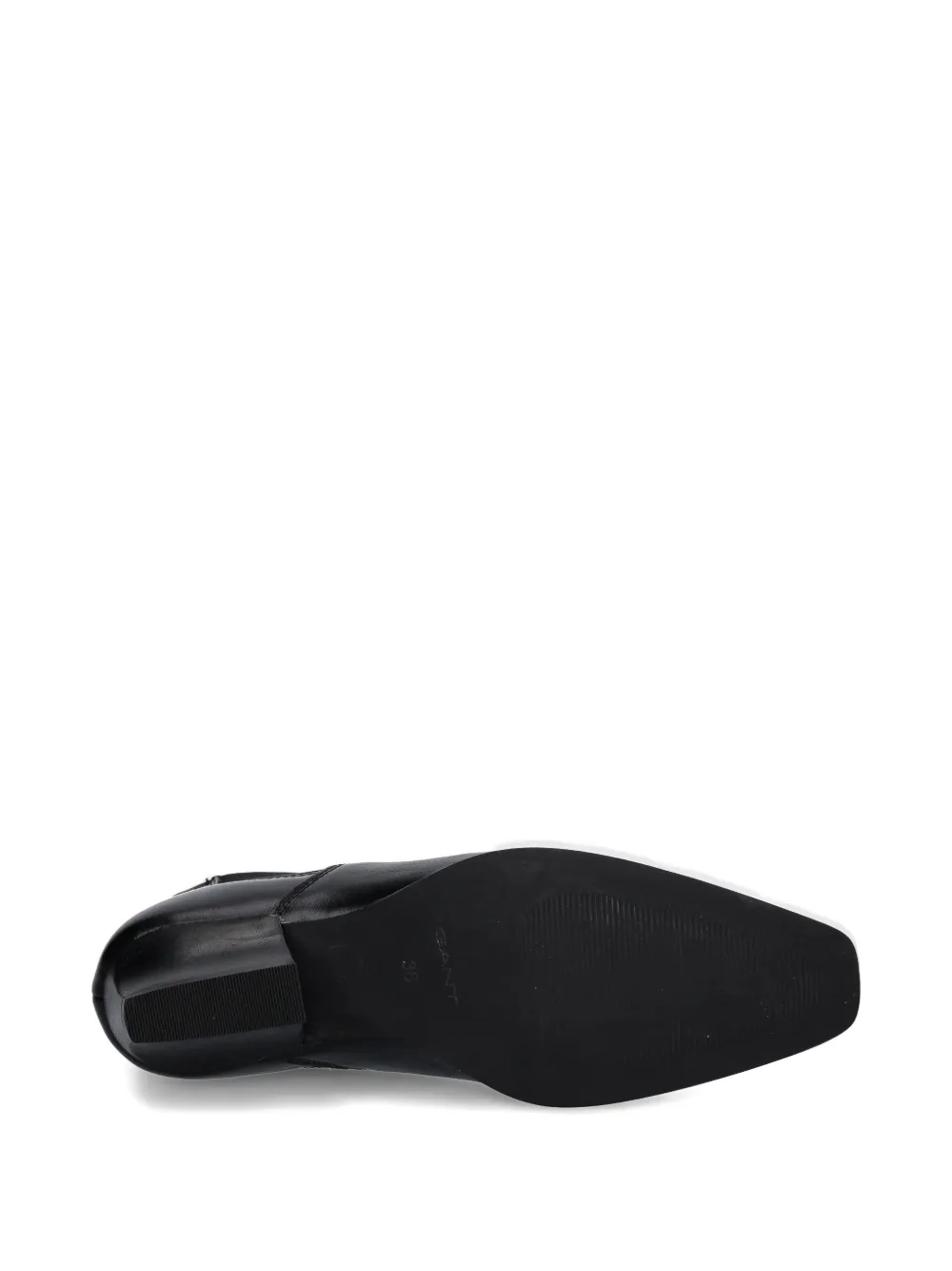 Gant Bassotte laarzen met vierkante neus Zwart