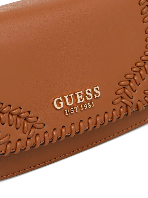 Guess Tatum Medium Satchel Bag in Metallic