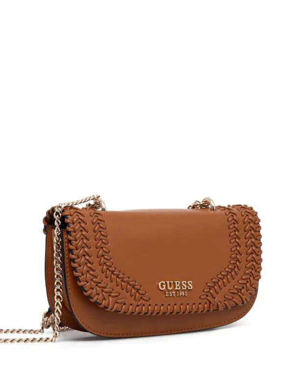 GUESS USA Tatum ショルダーバッグ | ブラウン | FARFETCH JP