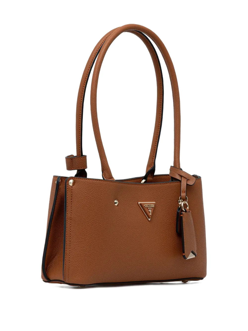 GUESS USA Schoudertas met logoplakkaat - Bruin