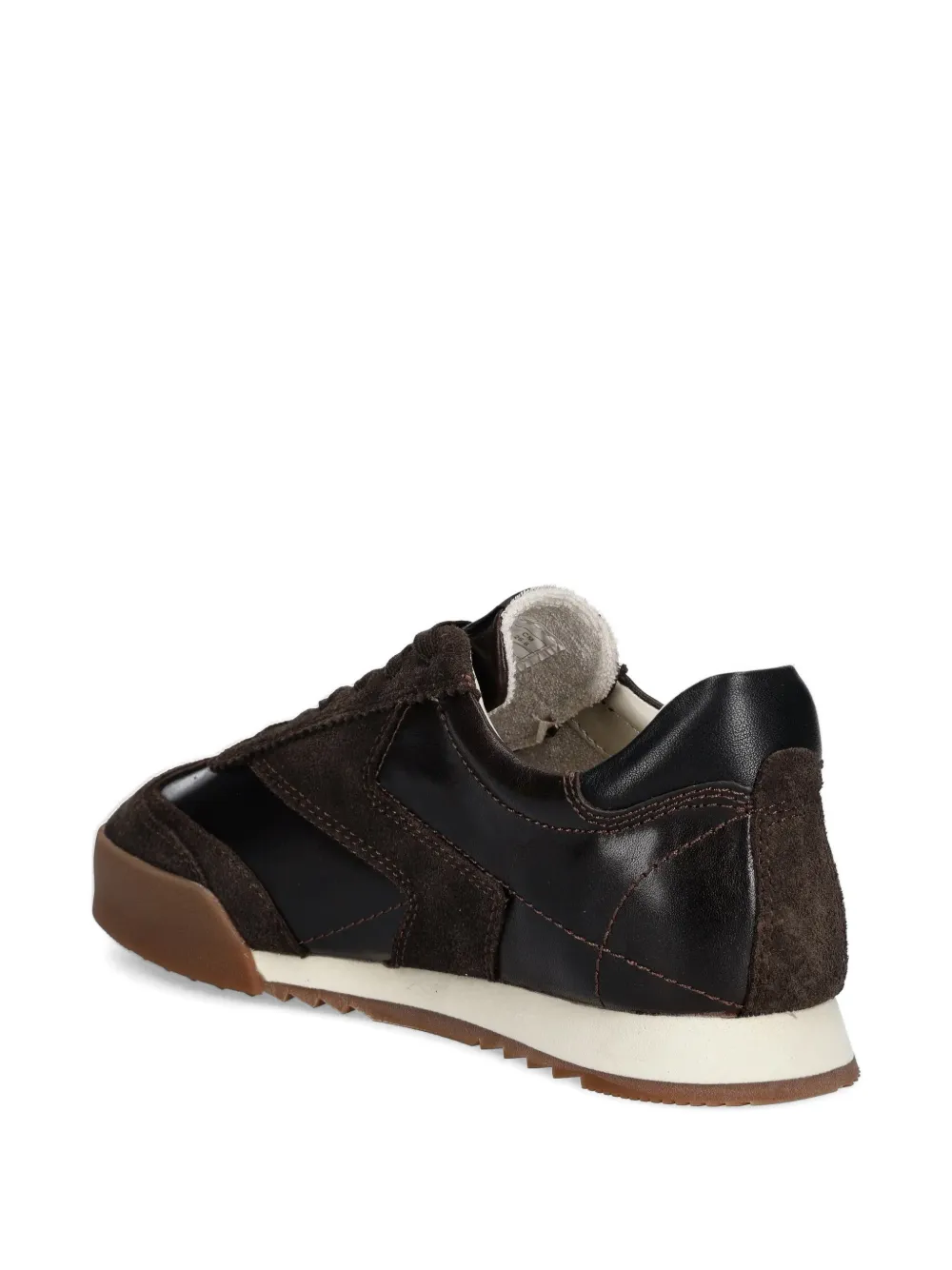 Gant Baylle sneakers met suède vlakken Bruin