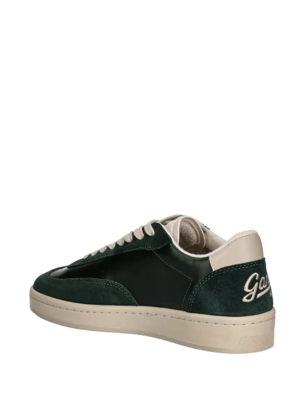 Gant Prepus suède sneakers met vlakken Groen