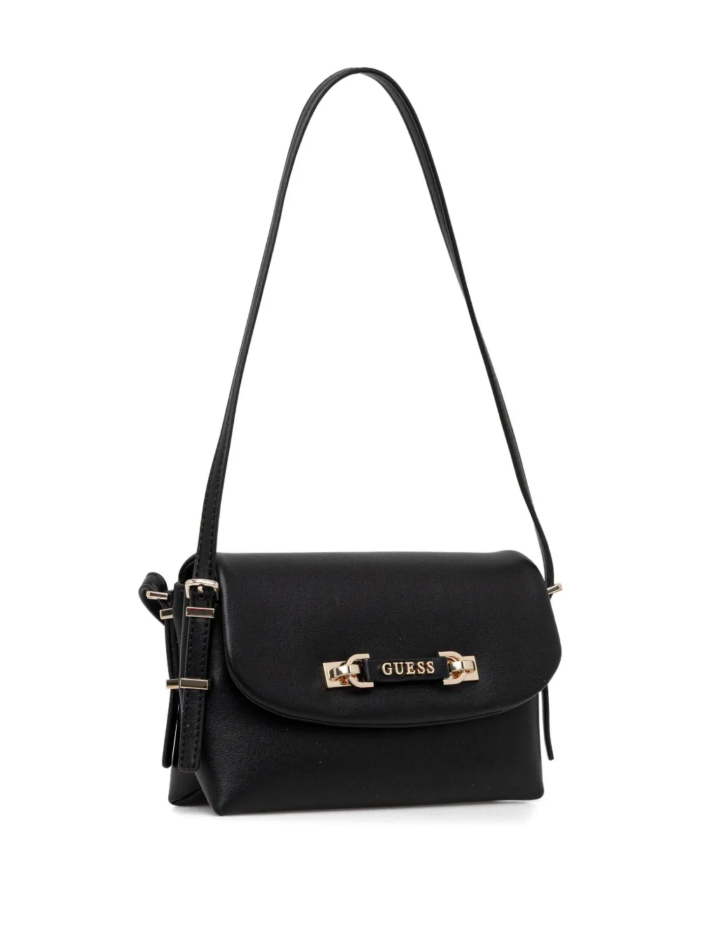Guess Usa Logo Cross-body Bag In Black