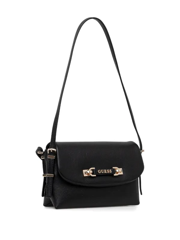 GUESS USA ロゴ ショルダーバッグ | ブラック | FARFETCH JP