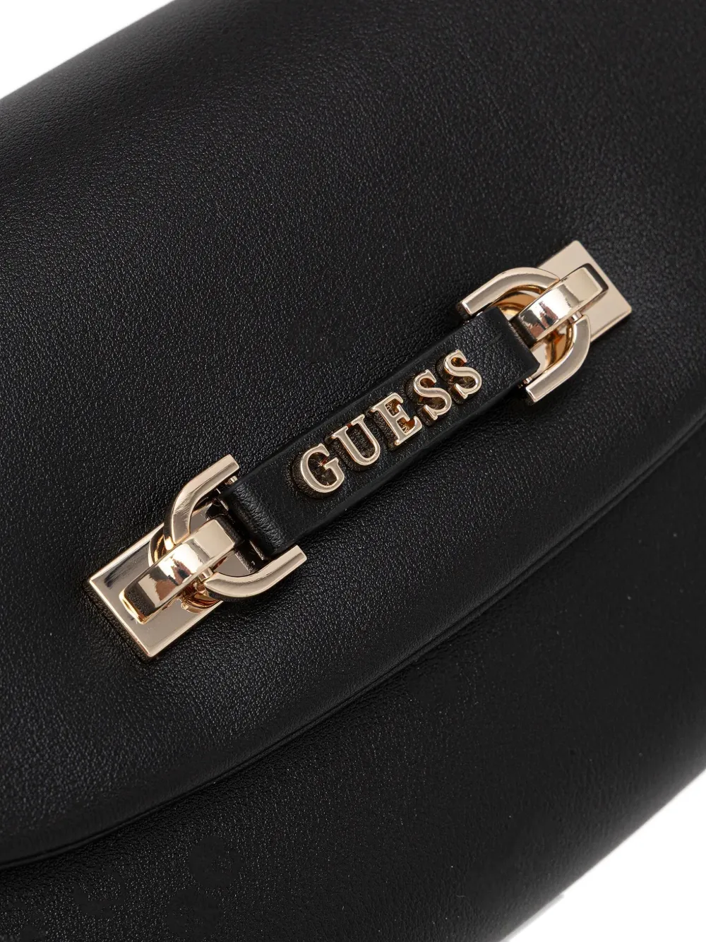 Guess Usa Logo Cross-body Bag In Black
