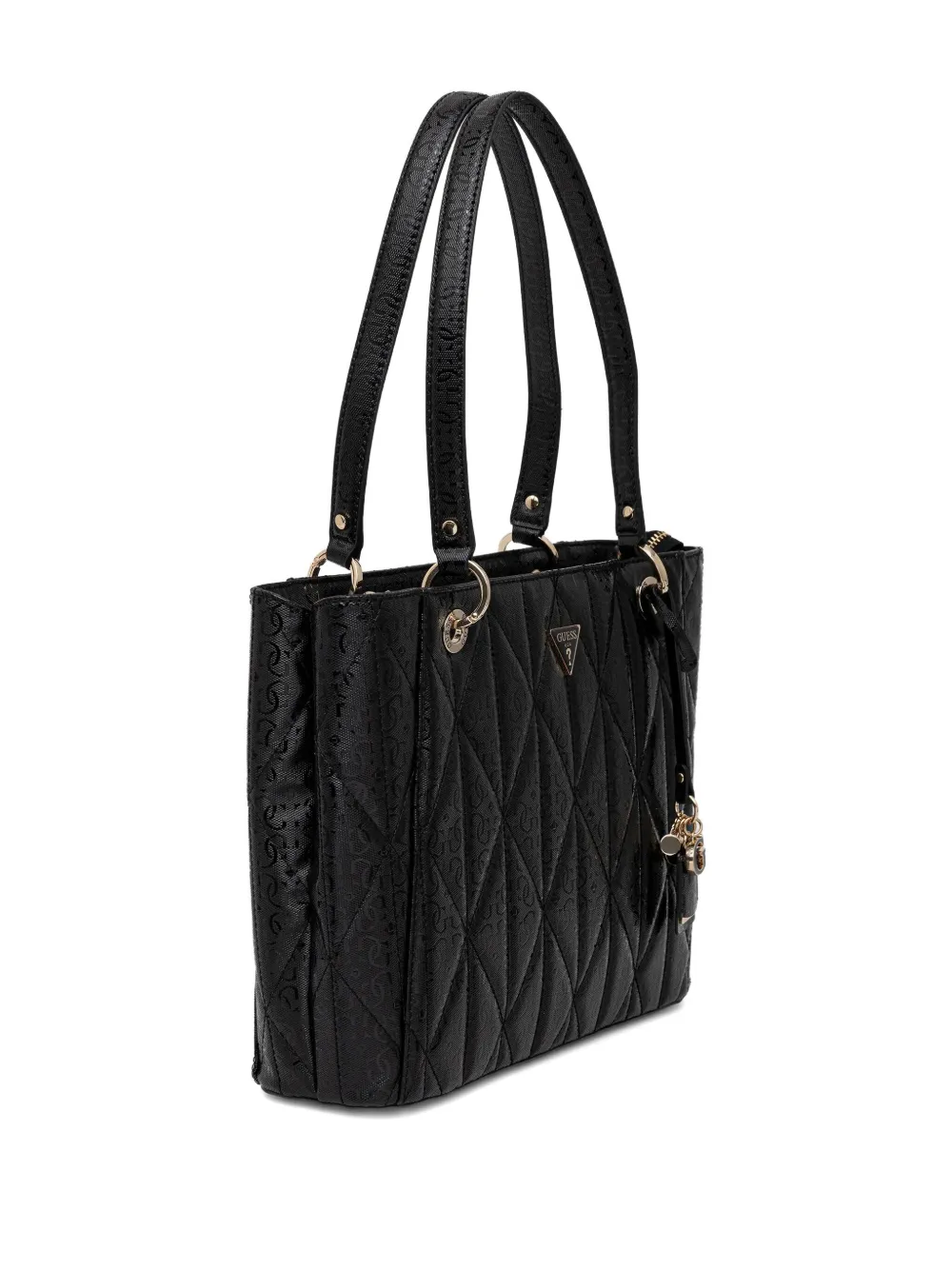 GUESS USA Gewatteerde schoudertas - Zwart