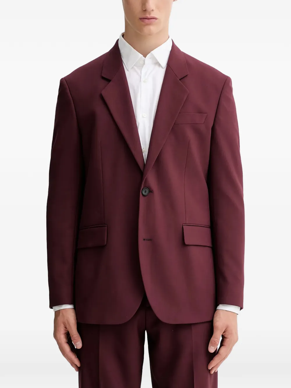HUGO single-breasted blazer | Red | Image 1