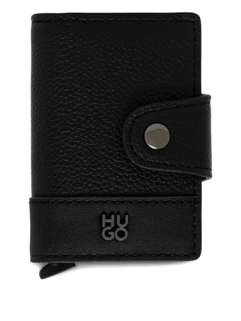 HUGO button card holder