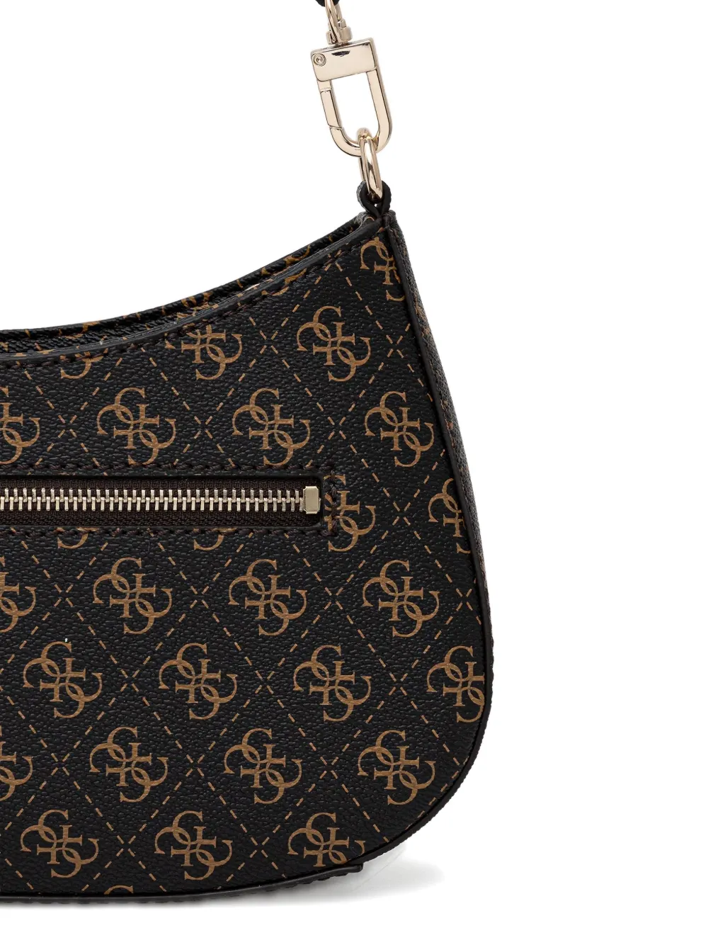 Guess Usa Noelle 4g Shoulder Bag In Brown
