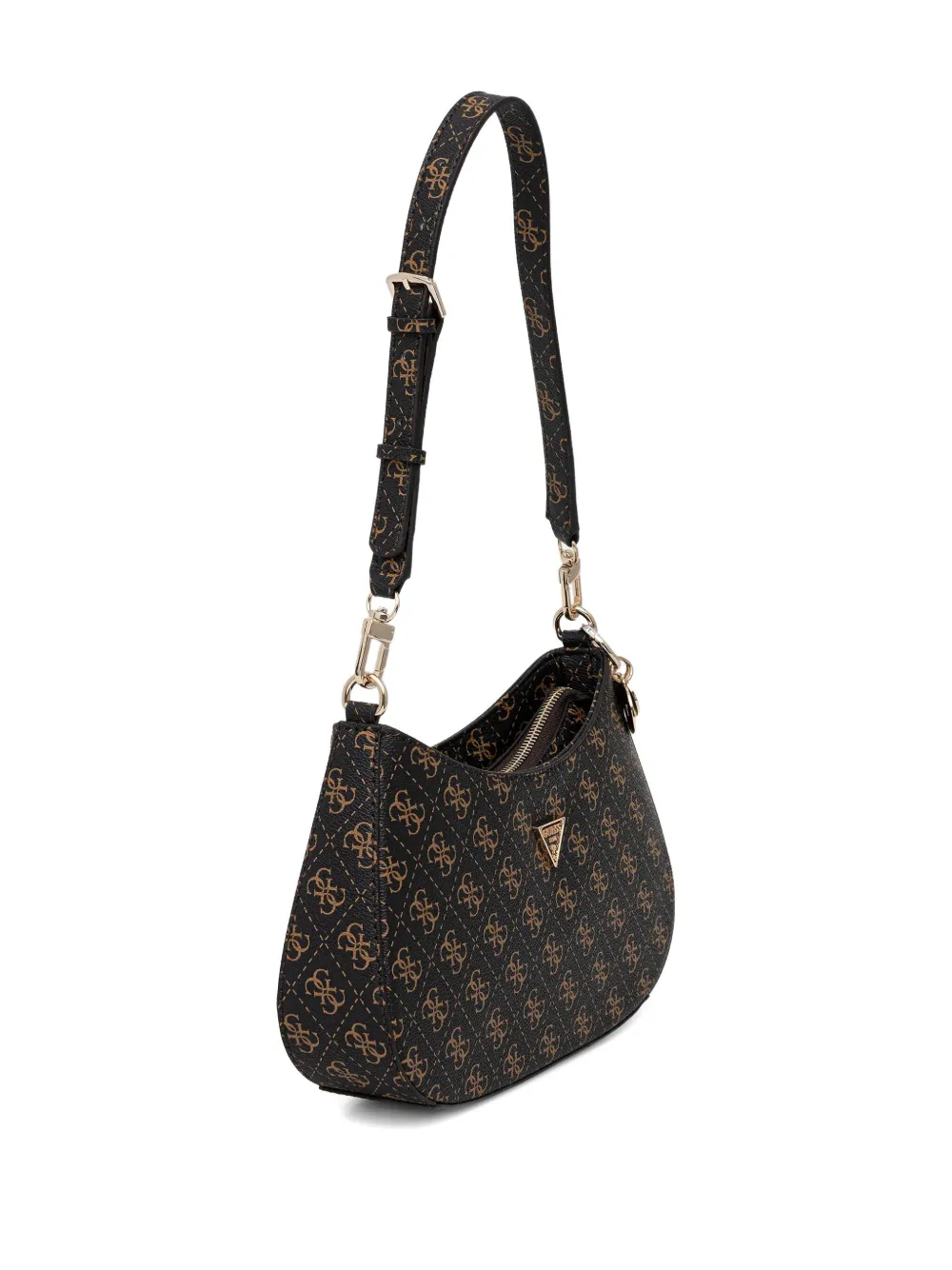 GUESS USA Noelle 4G shoulder bag - Bruin