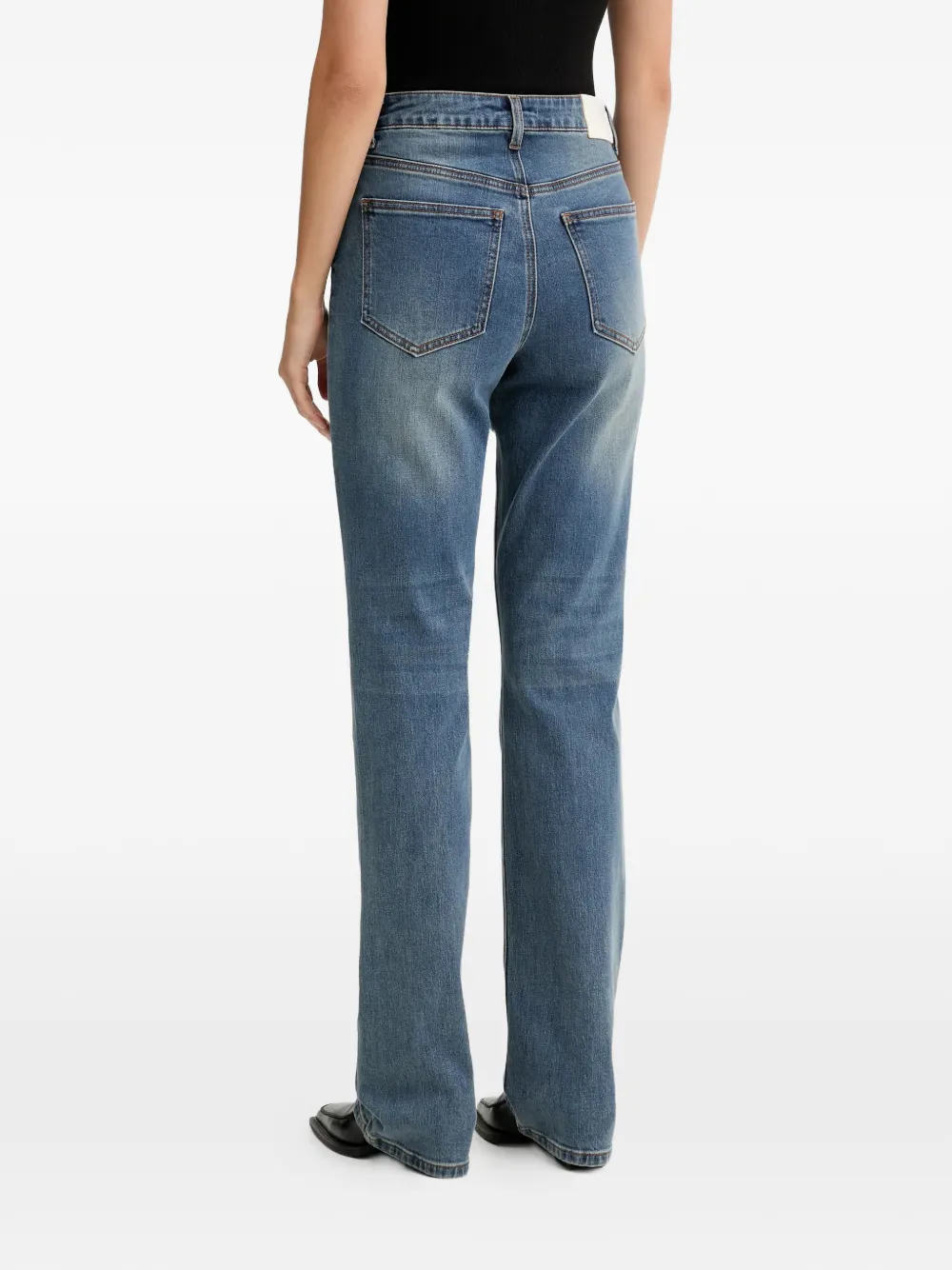  Gestuz Gzviva Pocket Bootcut Jeans - Blue 
