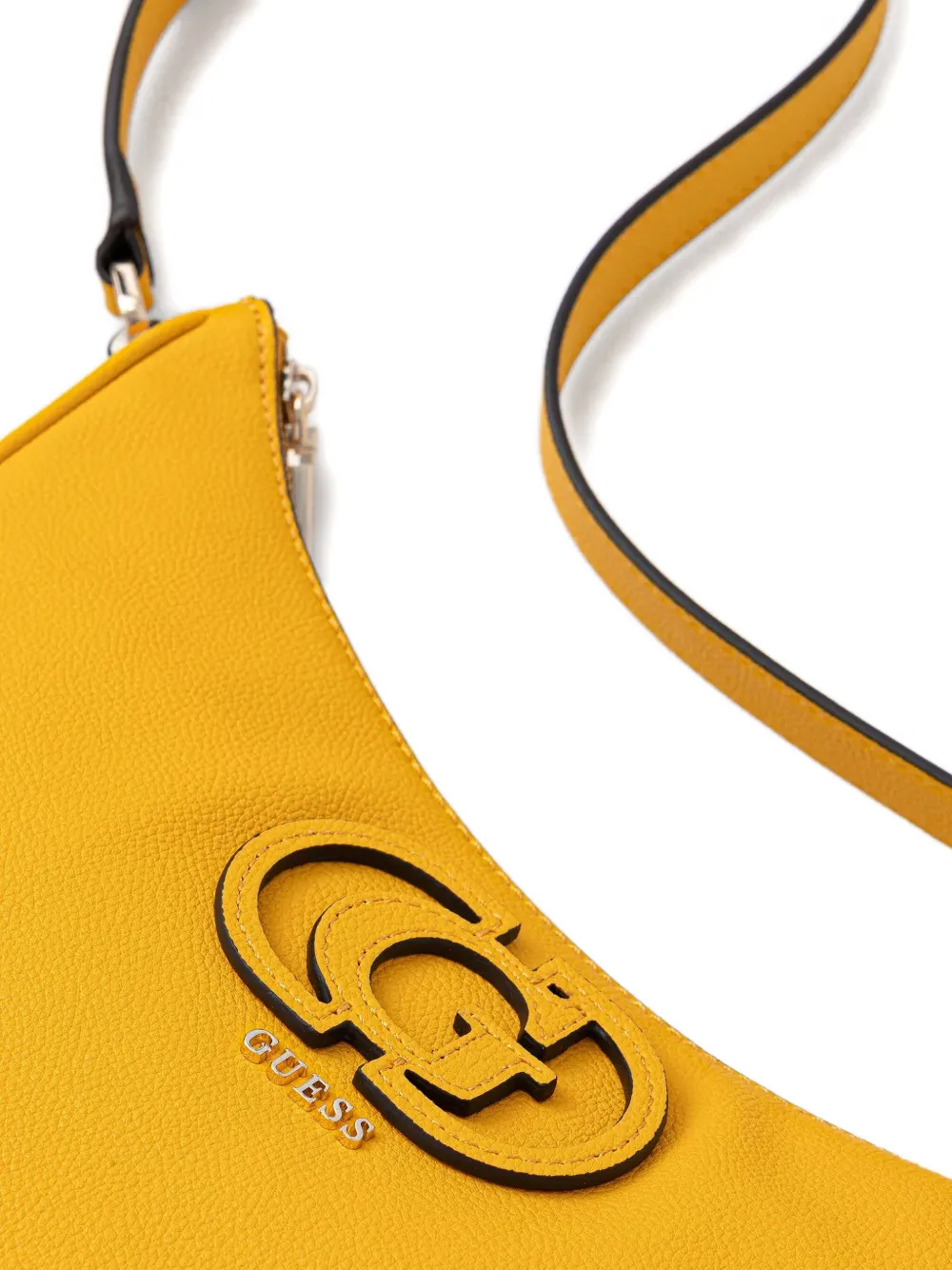 Guess Usa Logo Shoulder Bag In Yellow