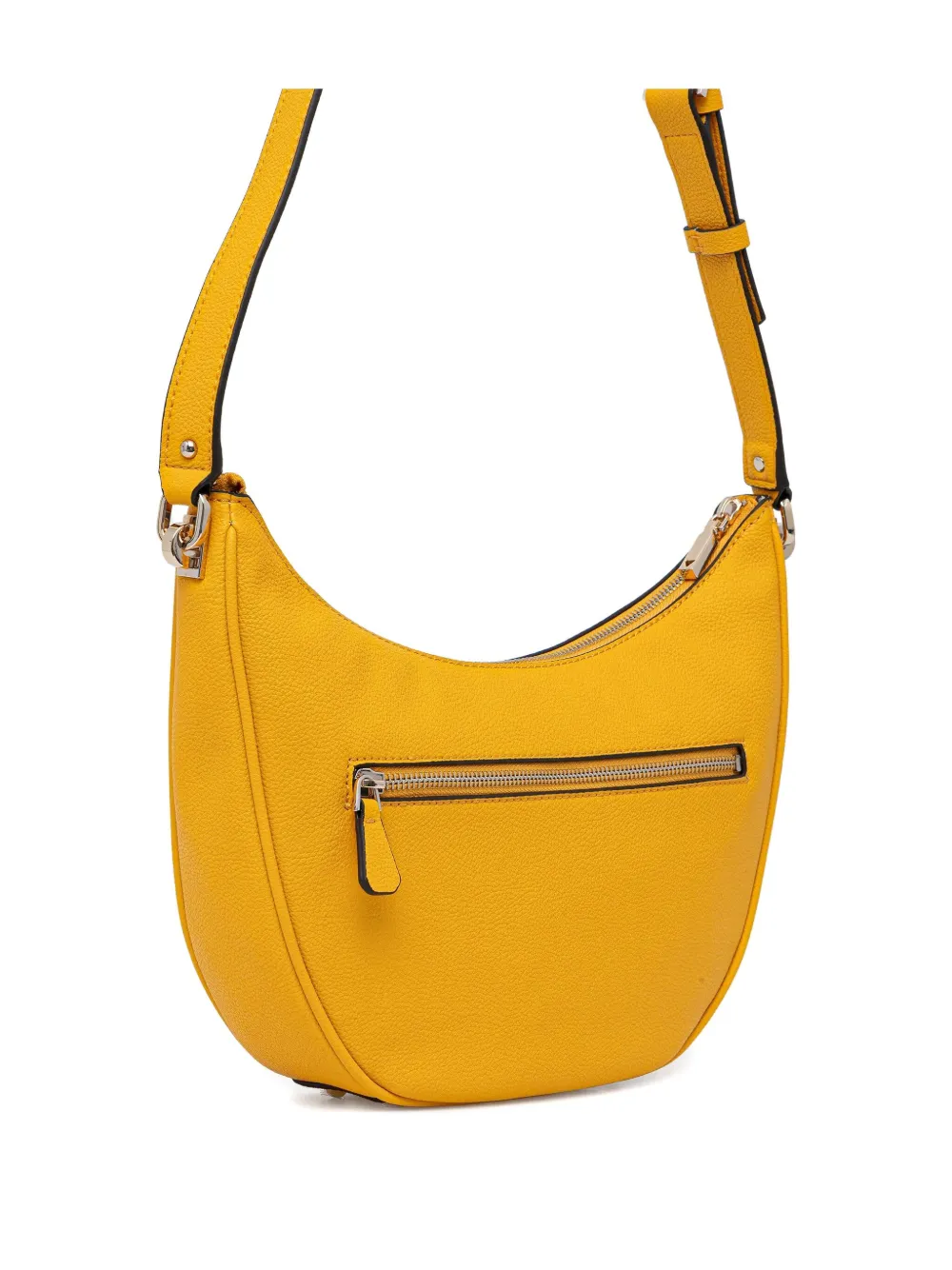 Guess Usa Logo Shoulder Bag In Yellow
