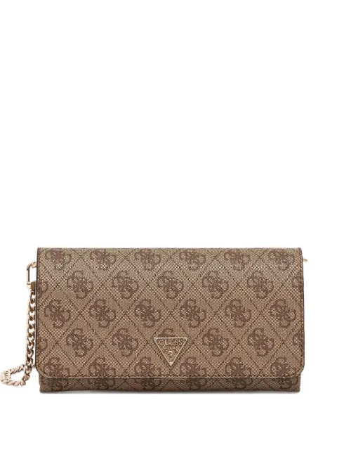 GUESS USA monogram-pattern crossbody bag