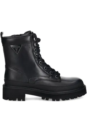 NAKED WOLFE Sloane Leather stacked-sole Boots | Black | FARFETCH