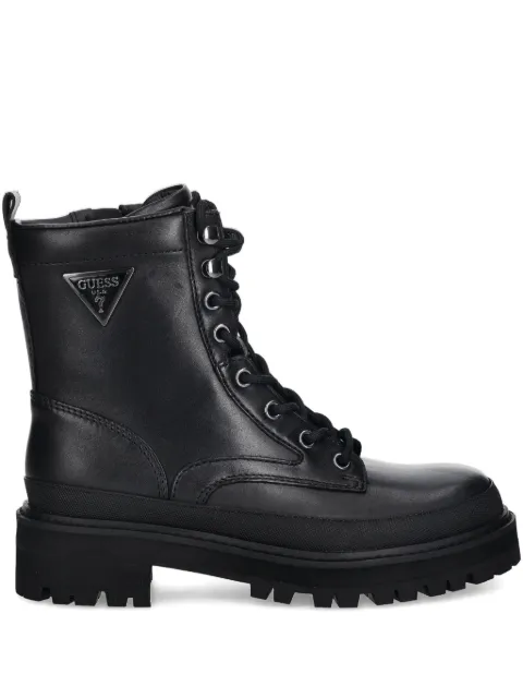 GUESS USA 40mm Bada lace-up combat boots