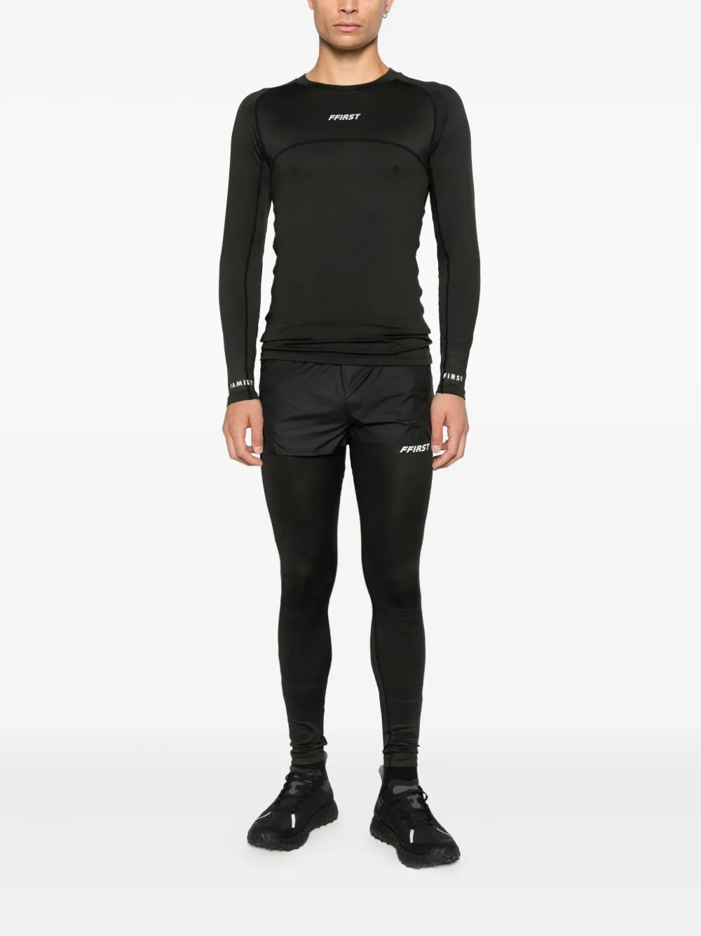 Family First panel performance trousers | Performance Leggings | Image 2