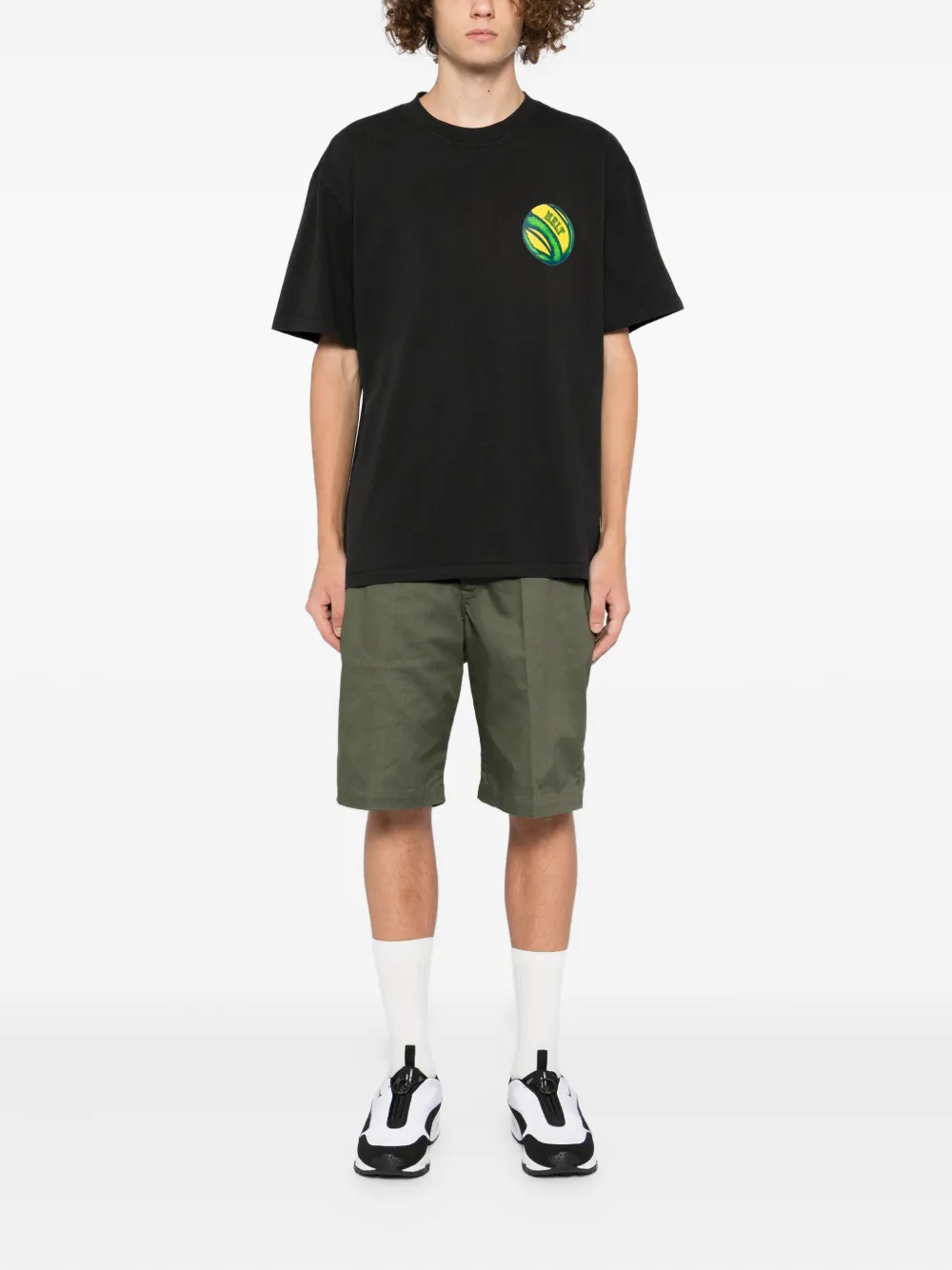 Melt T-shirt met logoprint - Grijs