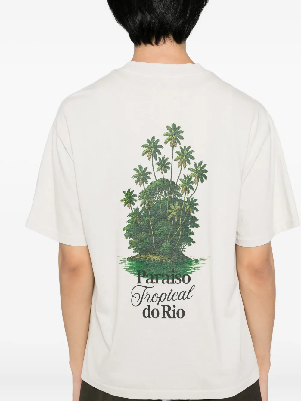 Melt Parrot-embroidered T-shirt In Neutral